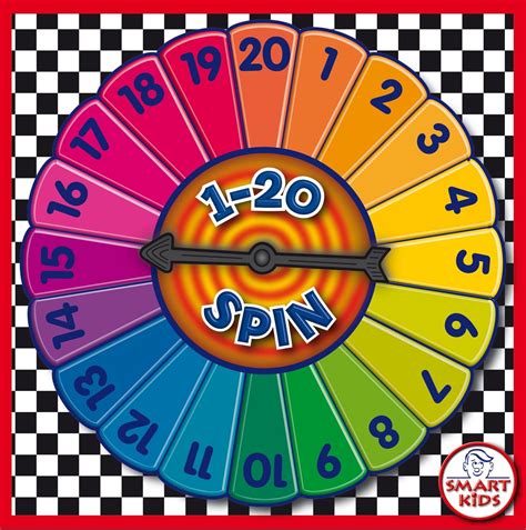 spinner 1 to 20