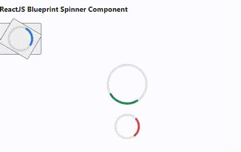 Spinner Blueprint Js