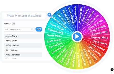 Spinning Wheel Game Maker