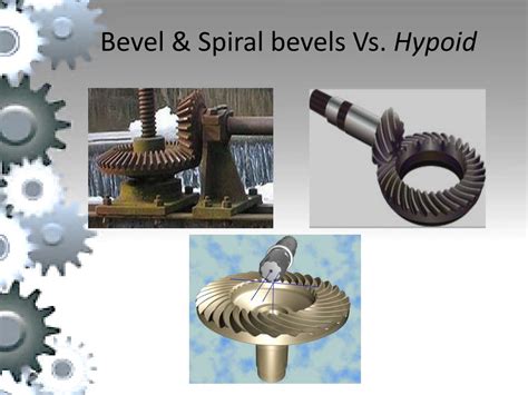 Spiral Bevel Vs Hypoid