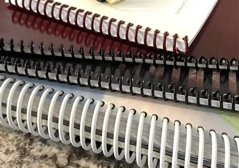 Spiral Binding Printing Sizes