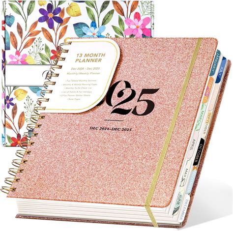 spiral bound planner 2025