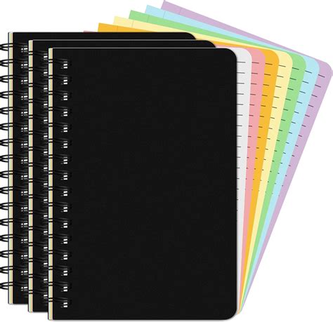Spiral Notebook Colored Paper