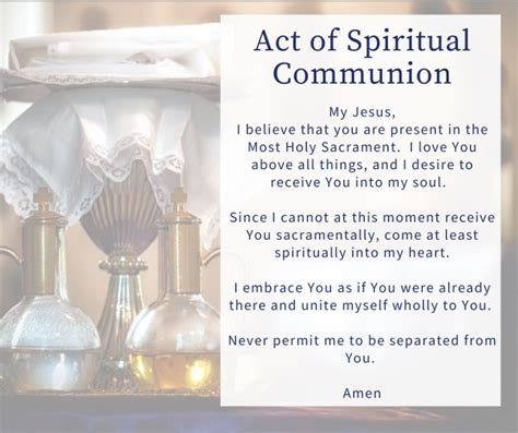 weedtime.us:spiritual communion prayer episcopal