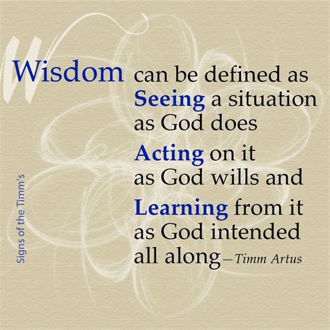 spiritual definition of wisdom