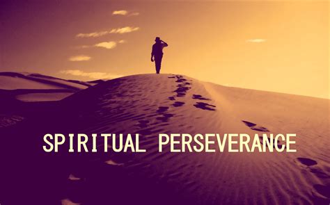 spiritual meaning of perseverance