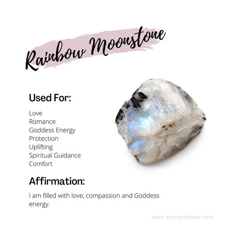 spiritual properties of rainbow moonstone