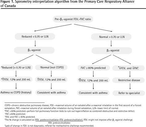 Spirometry Interpretation For Copd