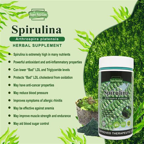 Spirulina Capsules Price