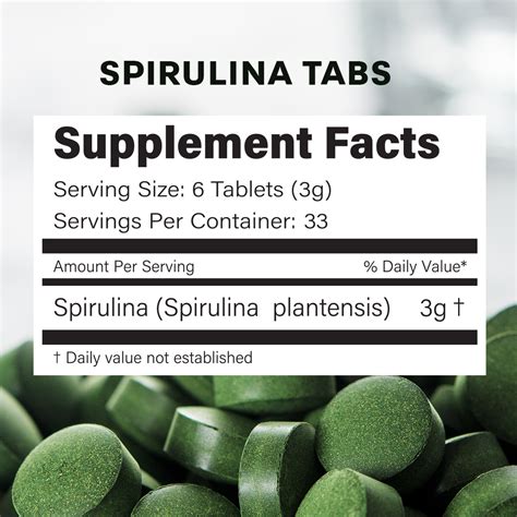 Spirulina Tablets Coles
