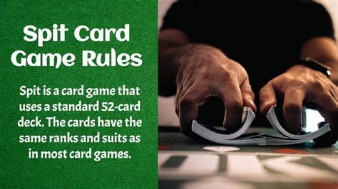 Spit Cards Rules