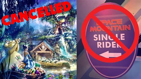 Splash Mountain Cancelled