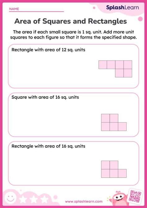 Splashlearn Area And Perimeter