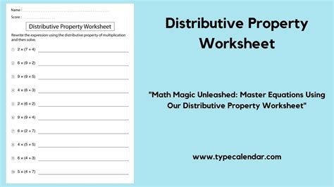 Splashlearn Distributive Property