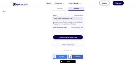 Splashlearn Enter Code