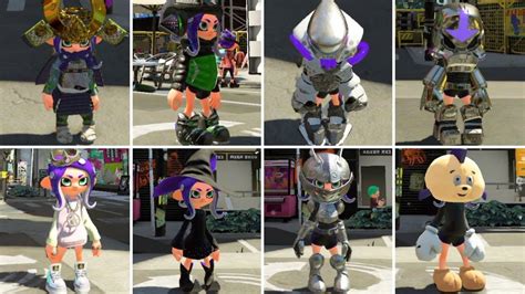 Splatoon 2 All Costumes