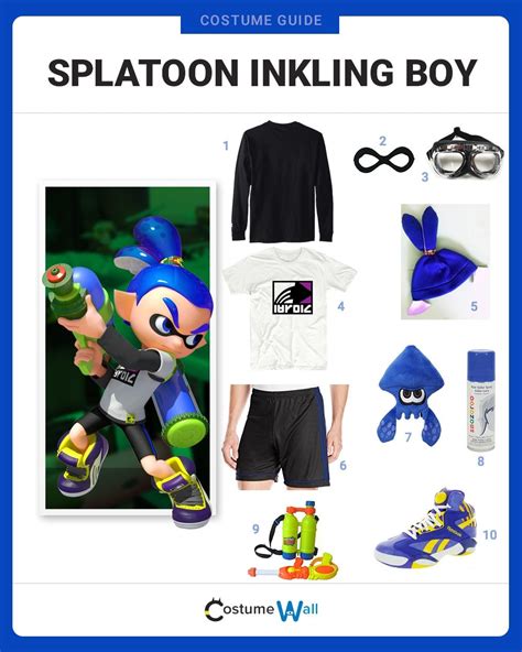 Splatoon Costume Boy