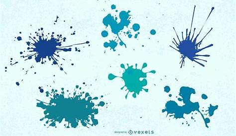 Free Colorful Splatter Vector Background - Download Free Vector Art