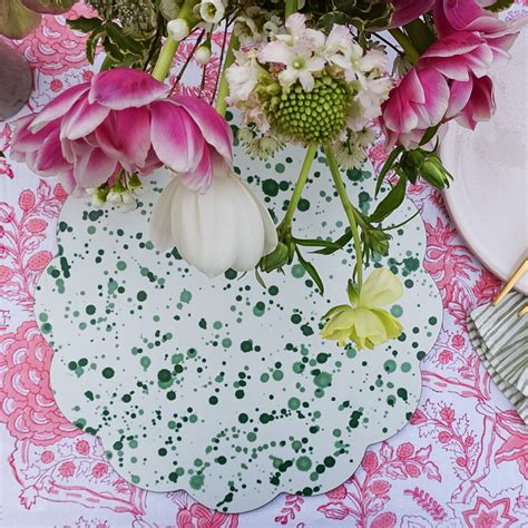 Splatter Print Placemat