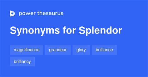 splendour synonym