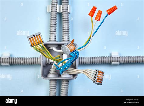 Splicing Electrical Wires Junction Box