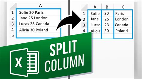 5 Ways Split Excel Column