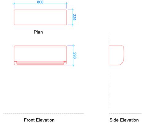 Split Ac Size In Cm