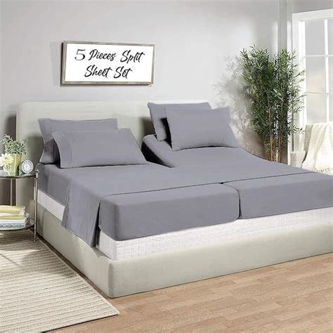 Split King Sheets - For Split King Adjustable Mattresses