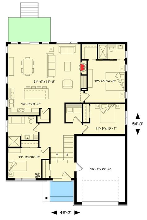 split level foyer floor plans