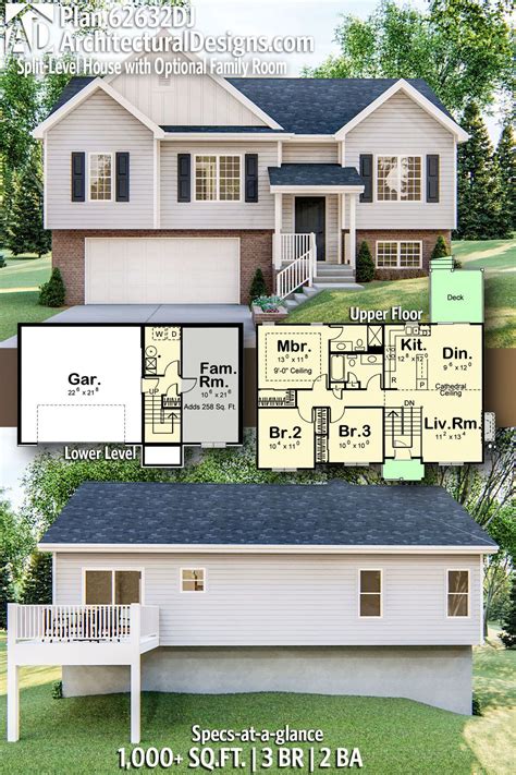 Pin on Split Level House Plans