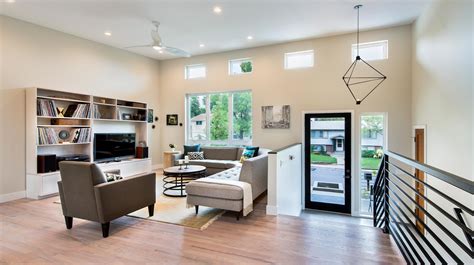 Split Level Living Room Design Ideas