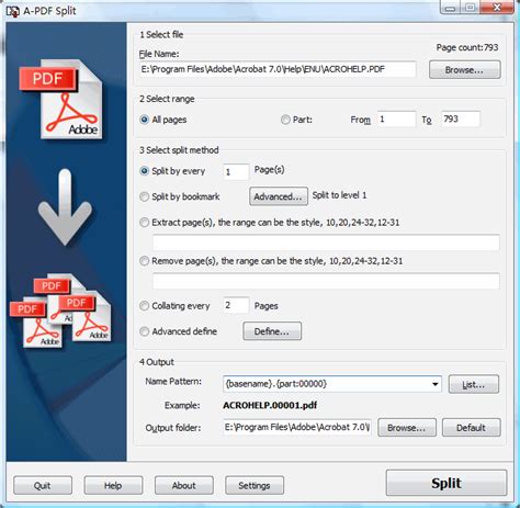 Split Pdf By Size C#