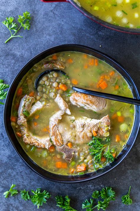 Split Pea And Pork Soup