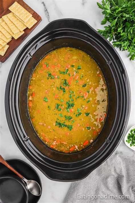 Split Pea Soup For Crock Pot