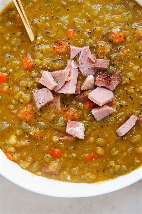 Split Pea Soup With Ham And Cabbage