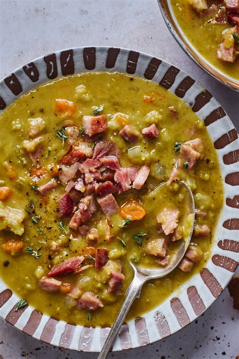 Split Pea Soup With Ham And Thyme