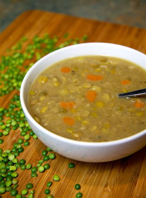 Split Pea Soup Without Bacon