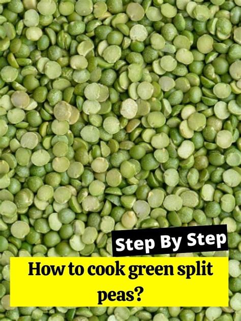 Split Peas Won't Cook