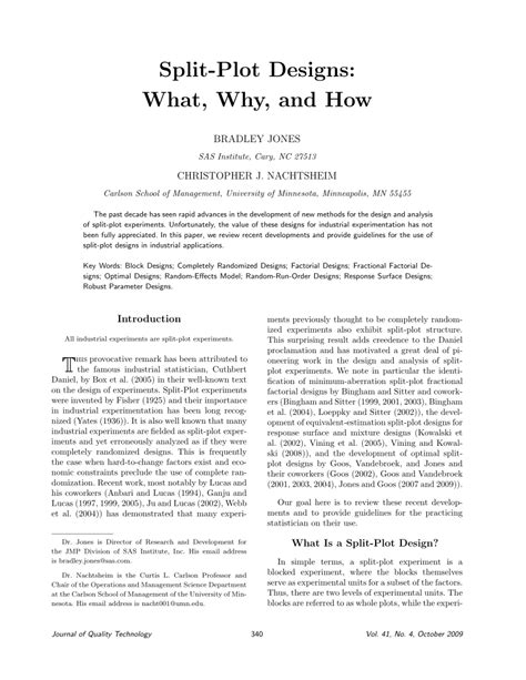 split plot design solved examples pdf