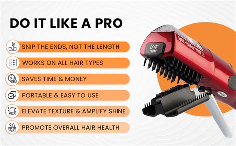 2 In 1 Hair Trimmer Split End Hair Trimmer And Arrangement Double Design With Cover