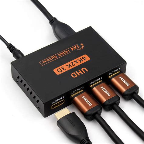 splitter hdmi 4 in 1 out