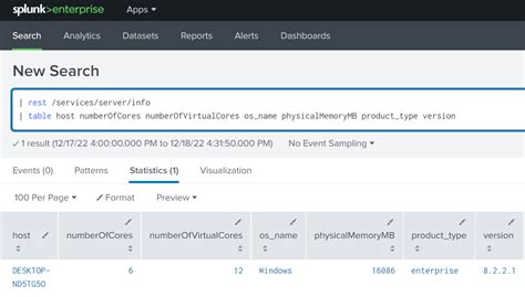 Splunk Api Example