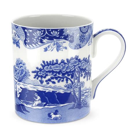 spode blue cologne mugs