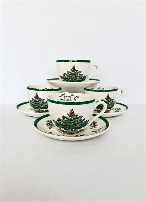 spode christmas tree cups