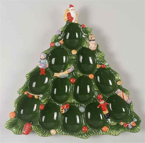 Spode Christmas Tree Deviled Egg Tray