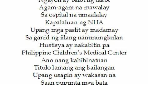 Spoken Poetry Tagalog Tungkol Sa Mga Bayani