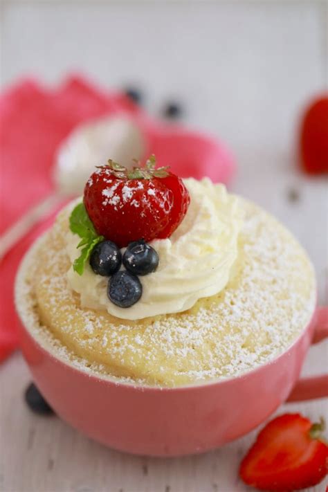 Deliciously Easy Sponge Cake In The Microwave Recipes