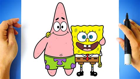 Spongebob And Patrick Drawing