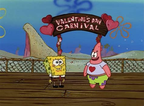 Spongebob And Patrick Valentines Day