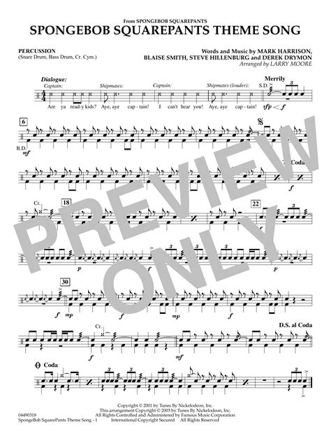 Spongebob Body Percussion